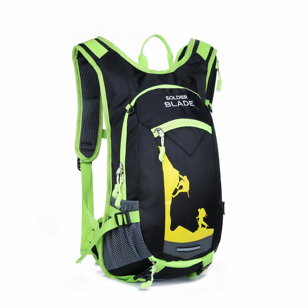 Sac à dos étanche de 18l pour le ski et les sports d'hiver - vert