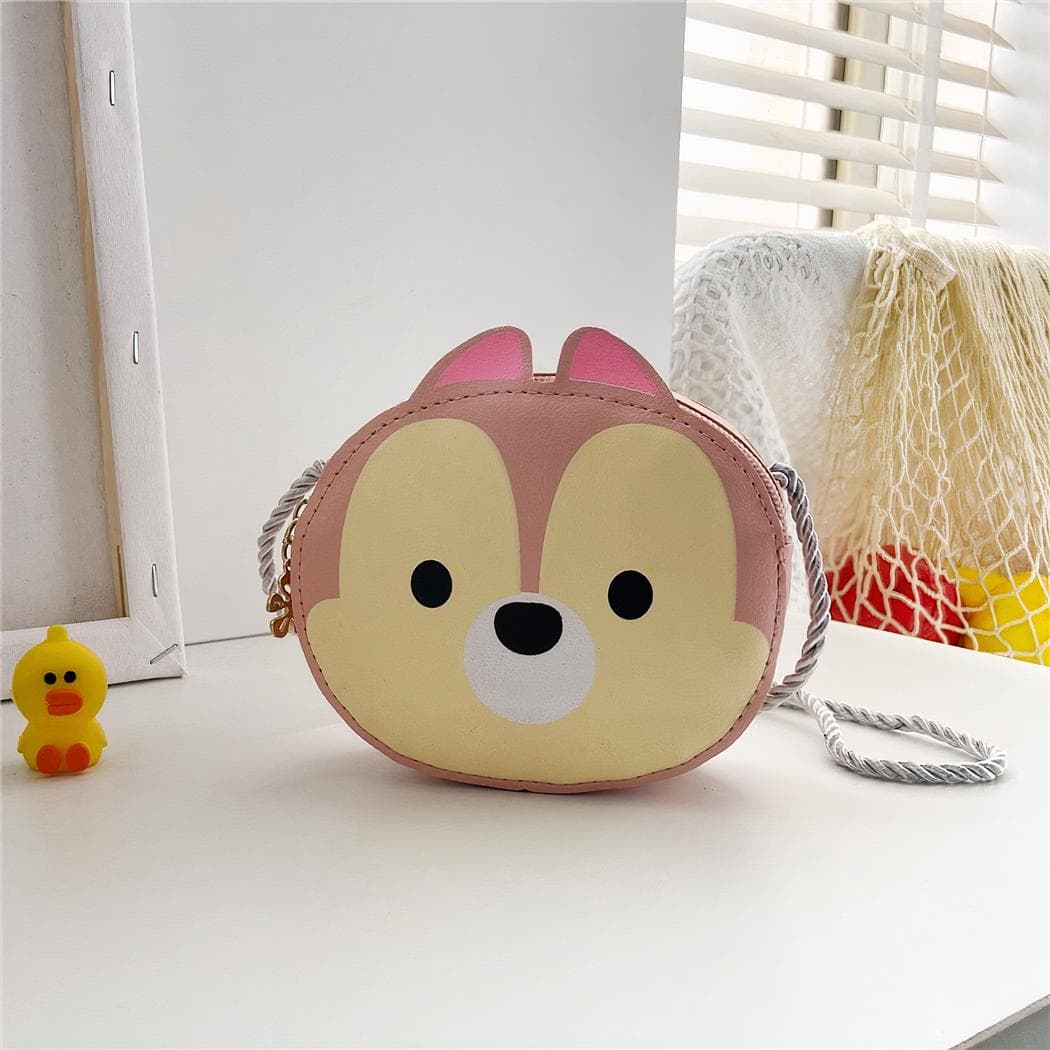 Sac à bandoulière petit animal mignon - rose