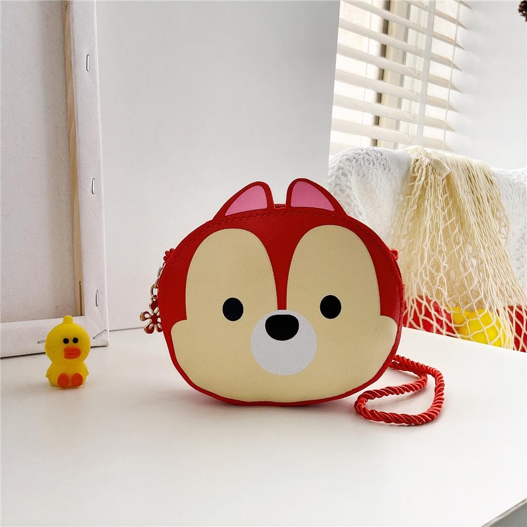 Sac à bandoulière petit animal mignon - rouge