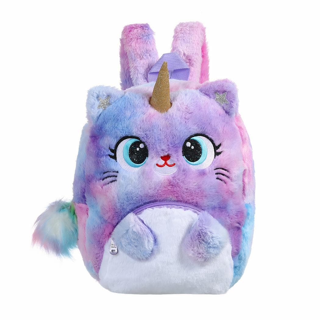Sac à dos licorne doux pour enfants - violet