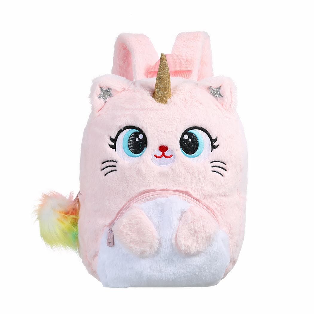 Sac à dos licorne doux pour enfants - rose