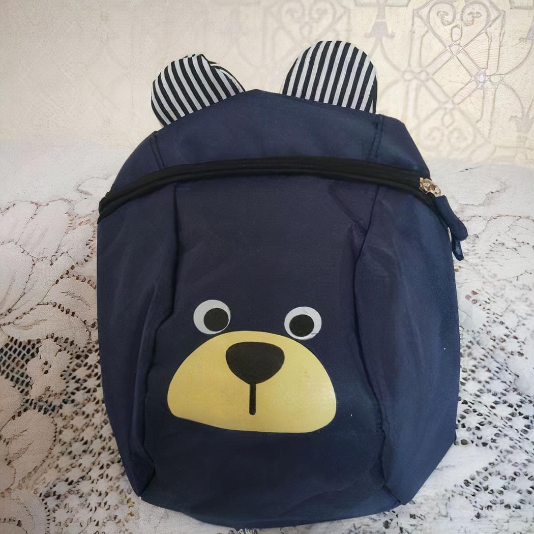 Sac à dos ourson pour enfants - noir