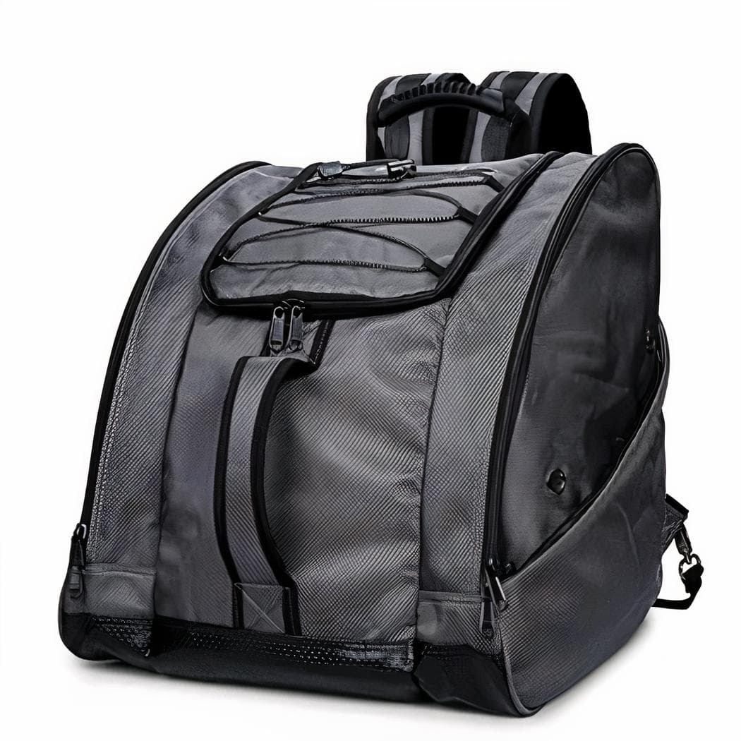Sac à dos étanche de grande taille pour chaussures de snowboard ou de ski - gris