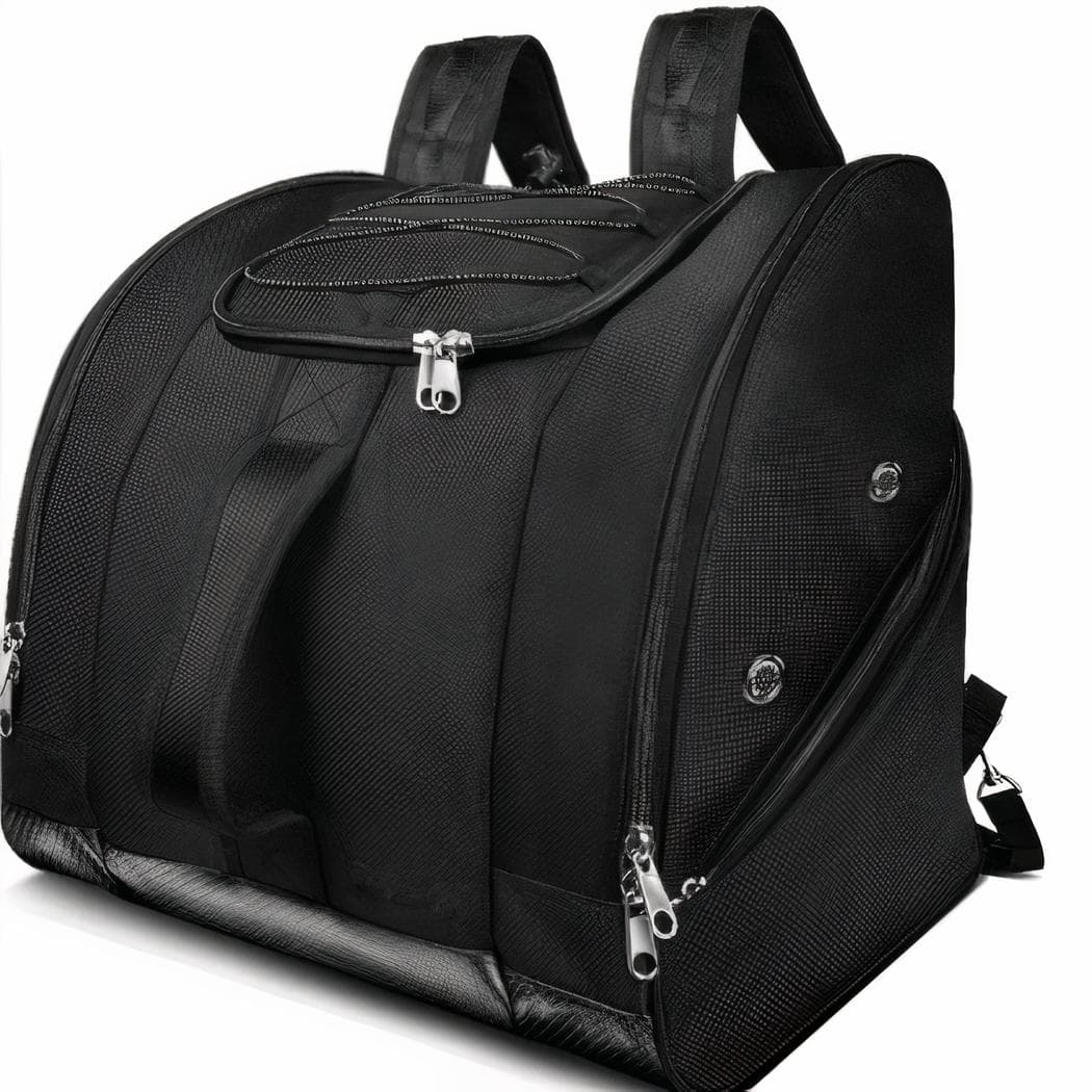 Sac à dos étanche de grande taille pour chaussures de snowboard ou de ski - noir