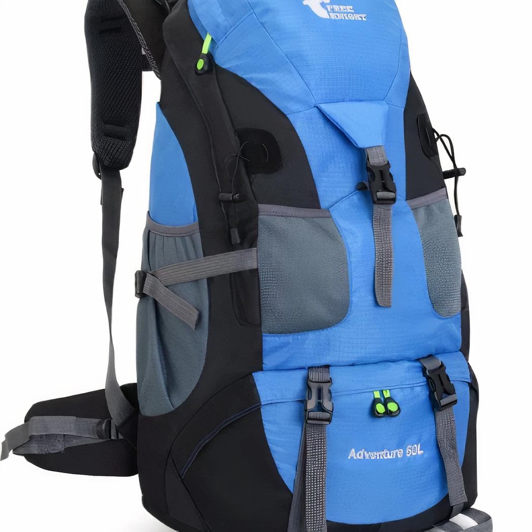 Sac à dos étanche 50L pour le ski - bleu