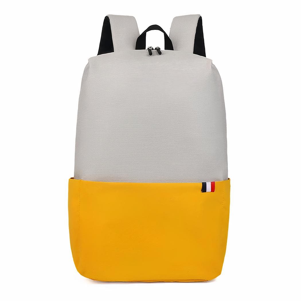 Sac à dos étanche pour ordinateur portable - jaune