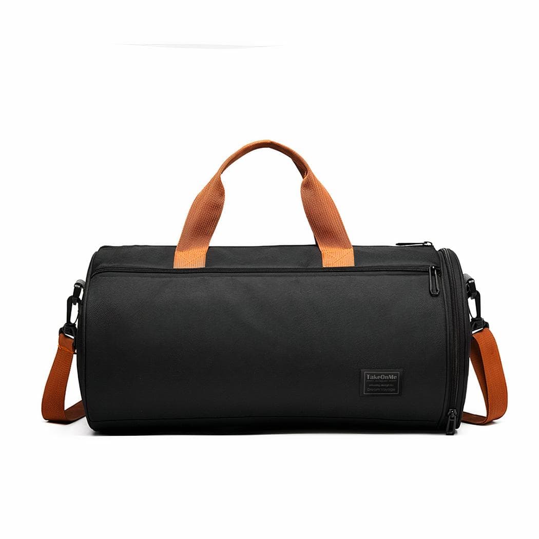 Sac de sport style sac de bowling - noir