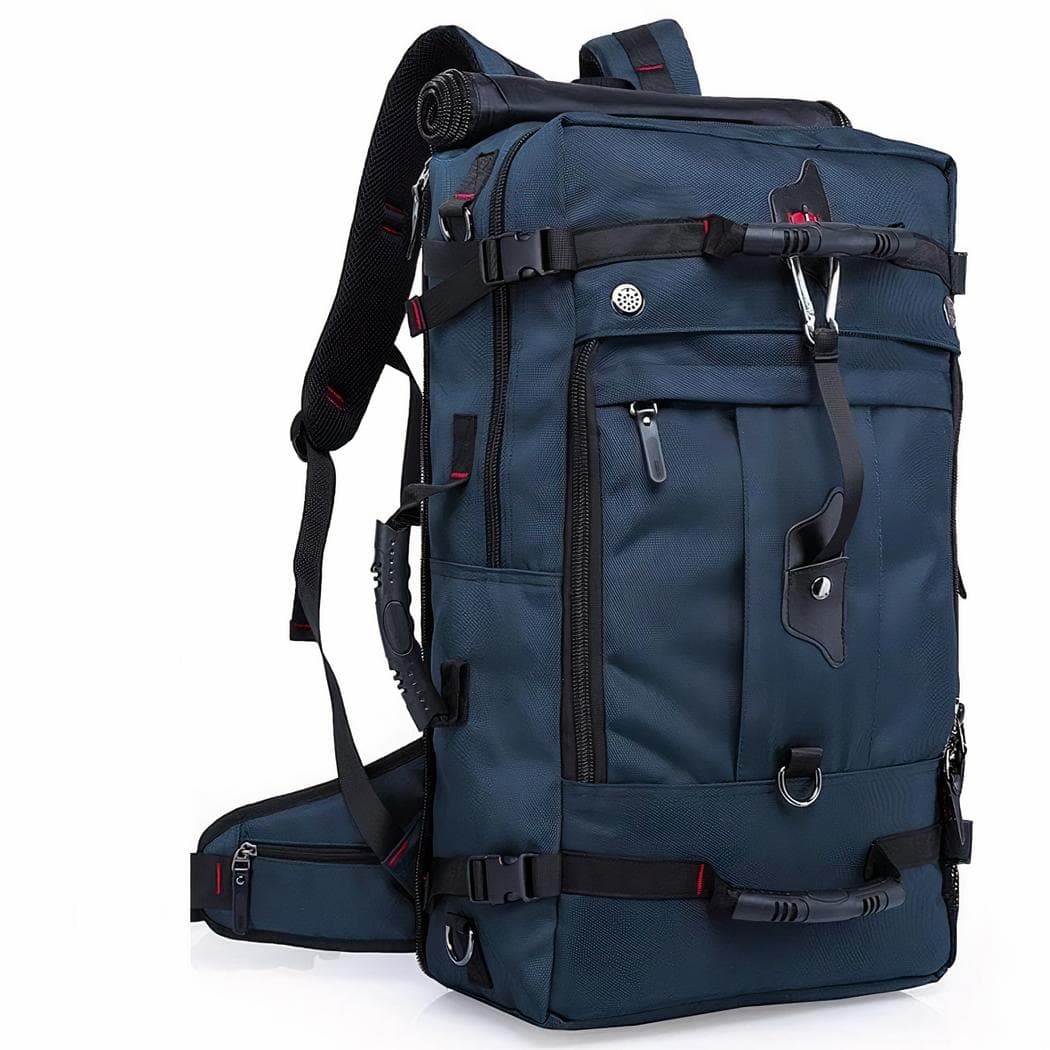Sac à dos de voyage grande capacité - bleu,50l