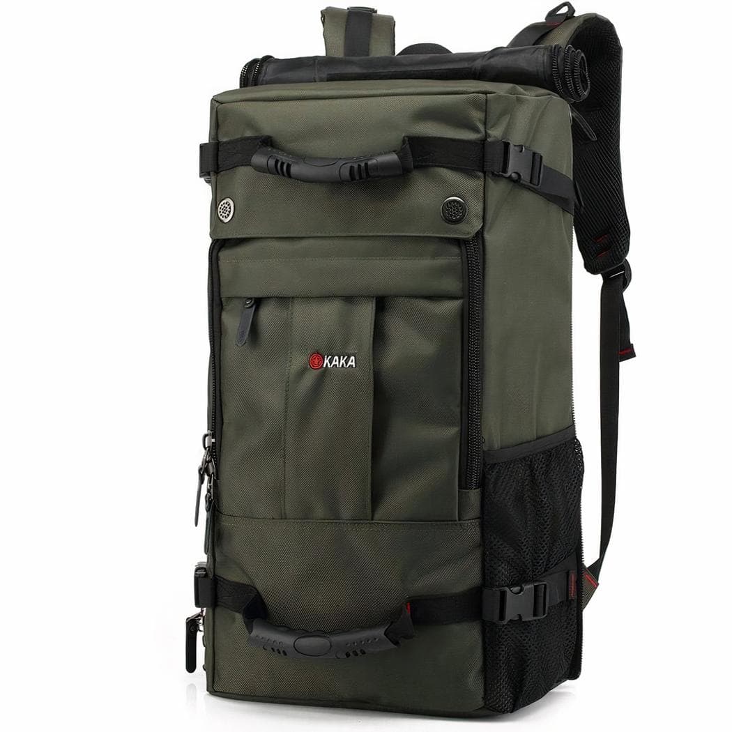 Sac à dos de voyage grande capacité - vert,40l