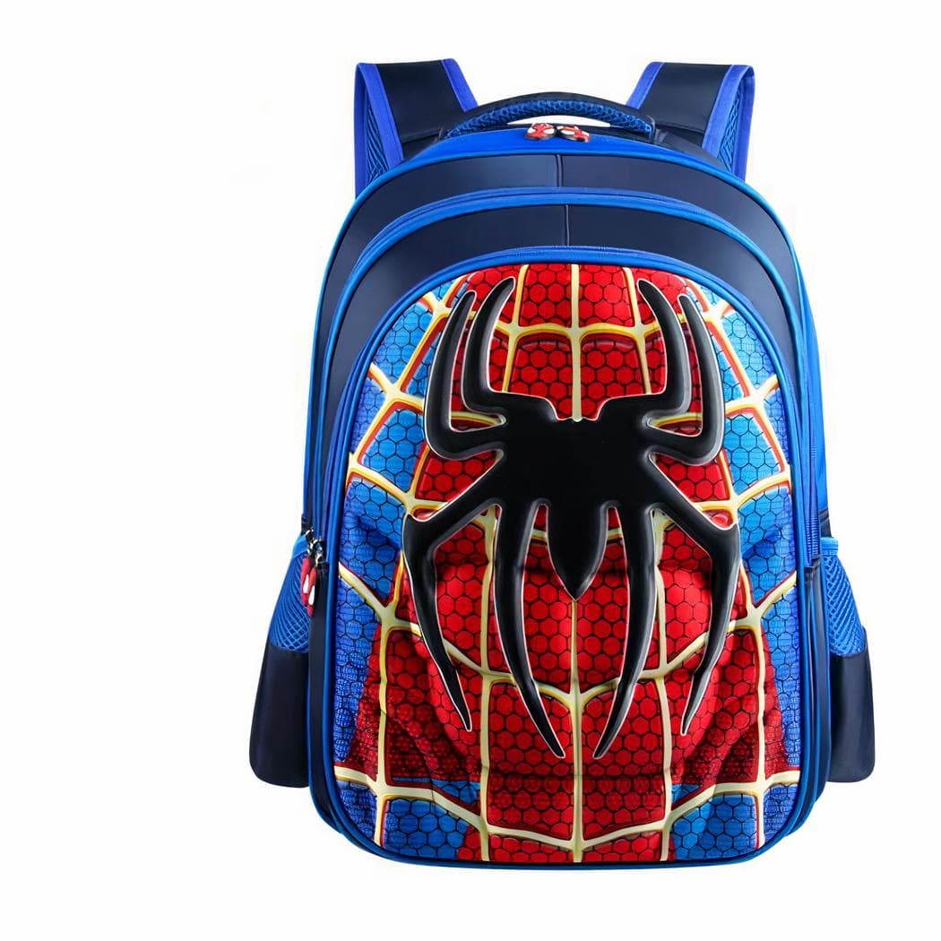 Sac à dos Spiderman avec dos rembourré - bleu,l