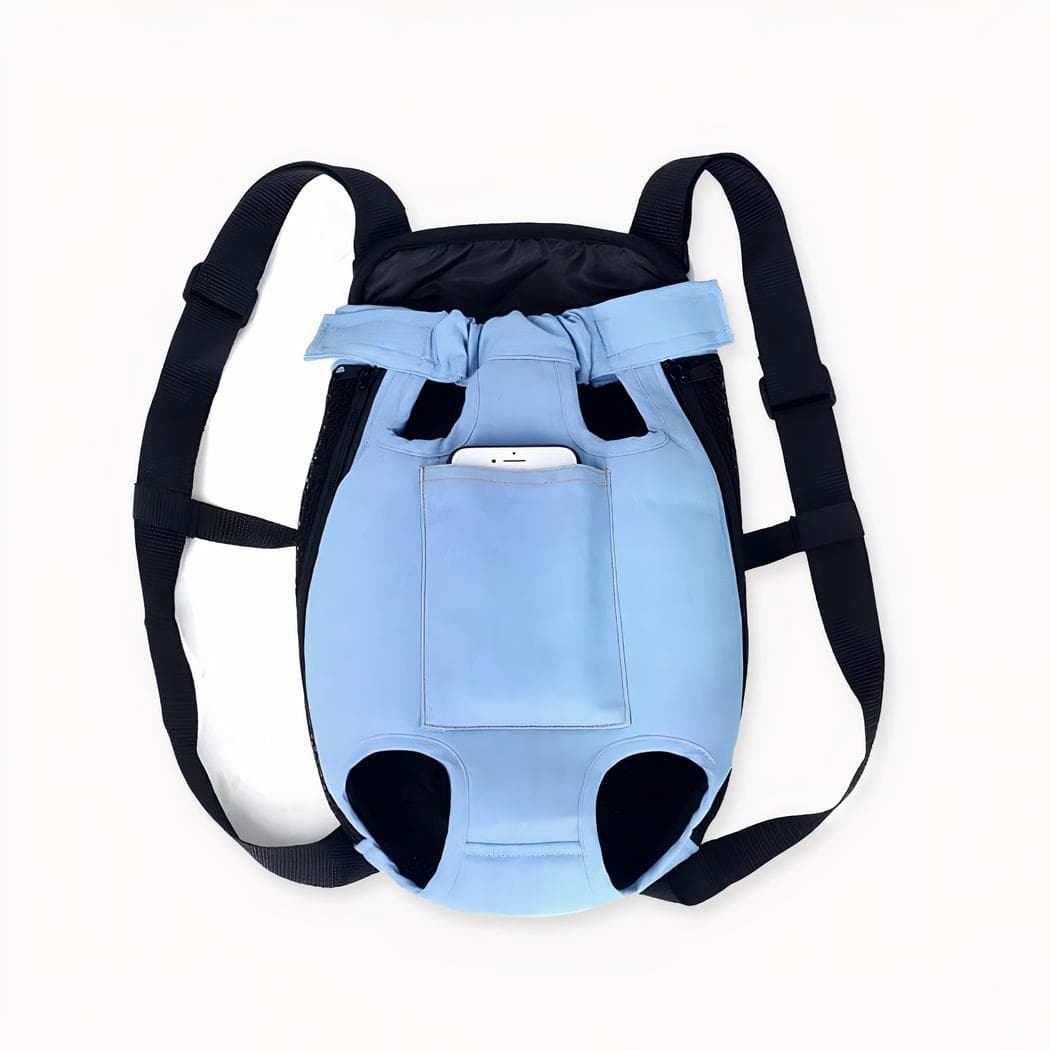 Sac à dos pour chien en jean - s