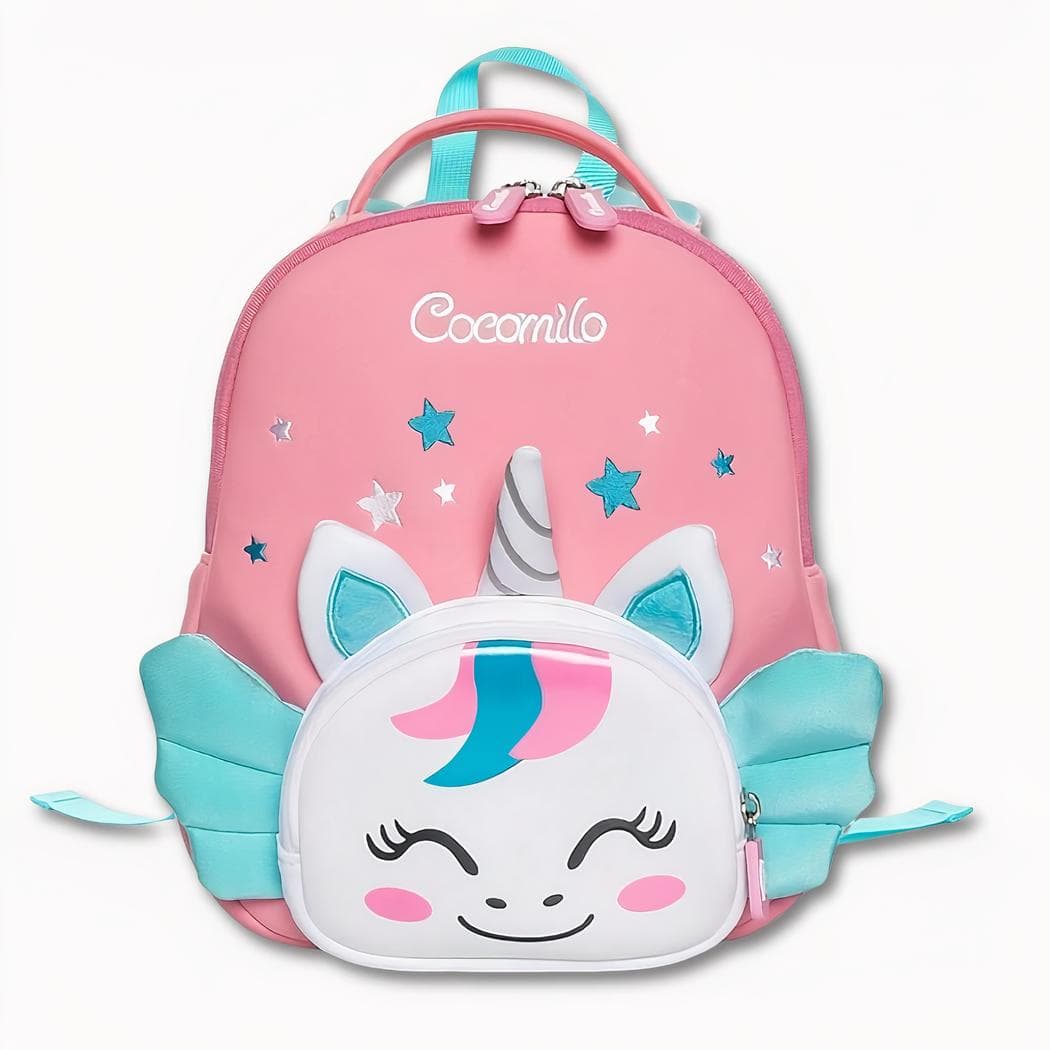 Sac à dos licorne avec étoiles