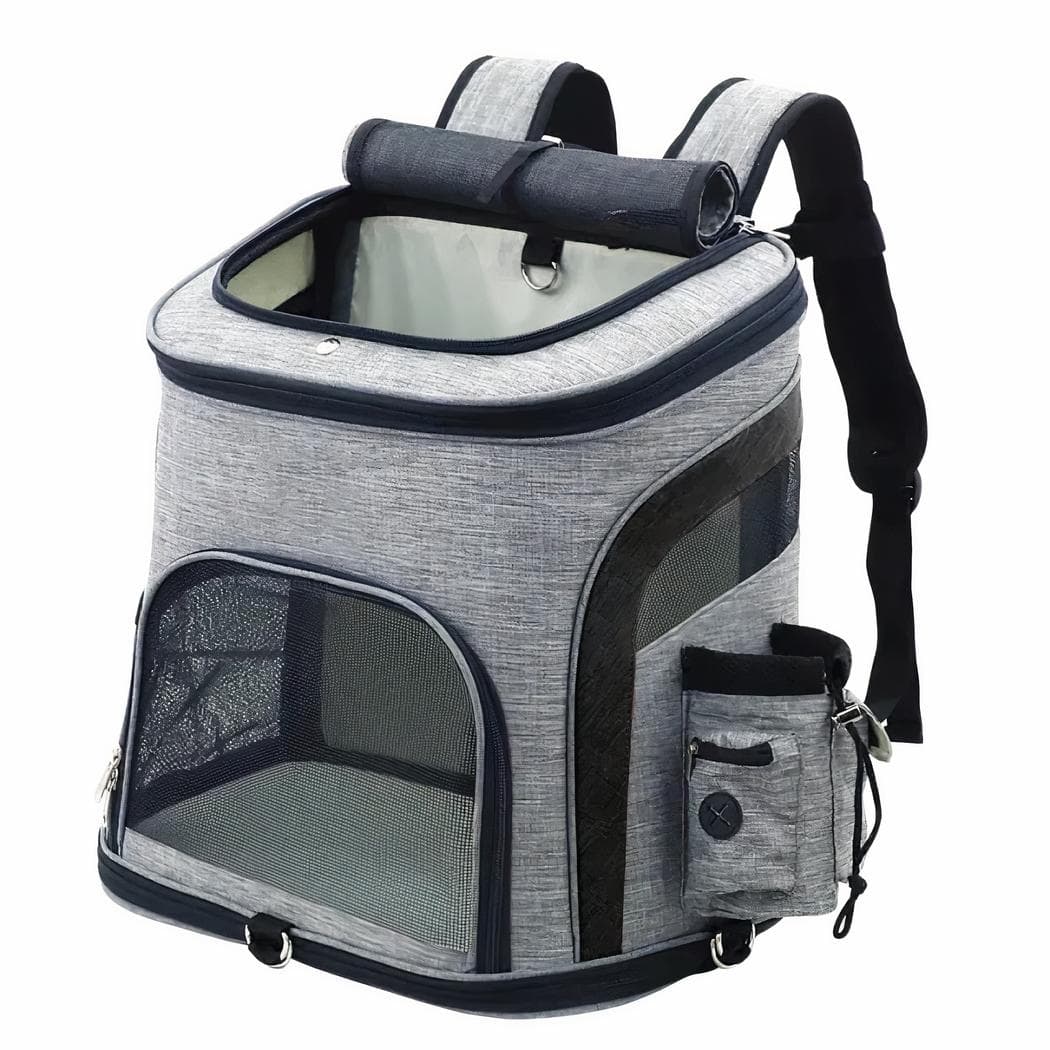 Sac à dos pour chat double ouverture - noir,l