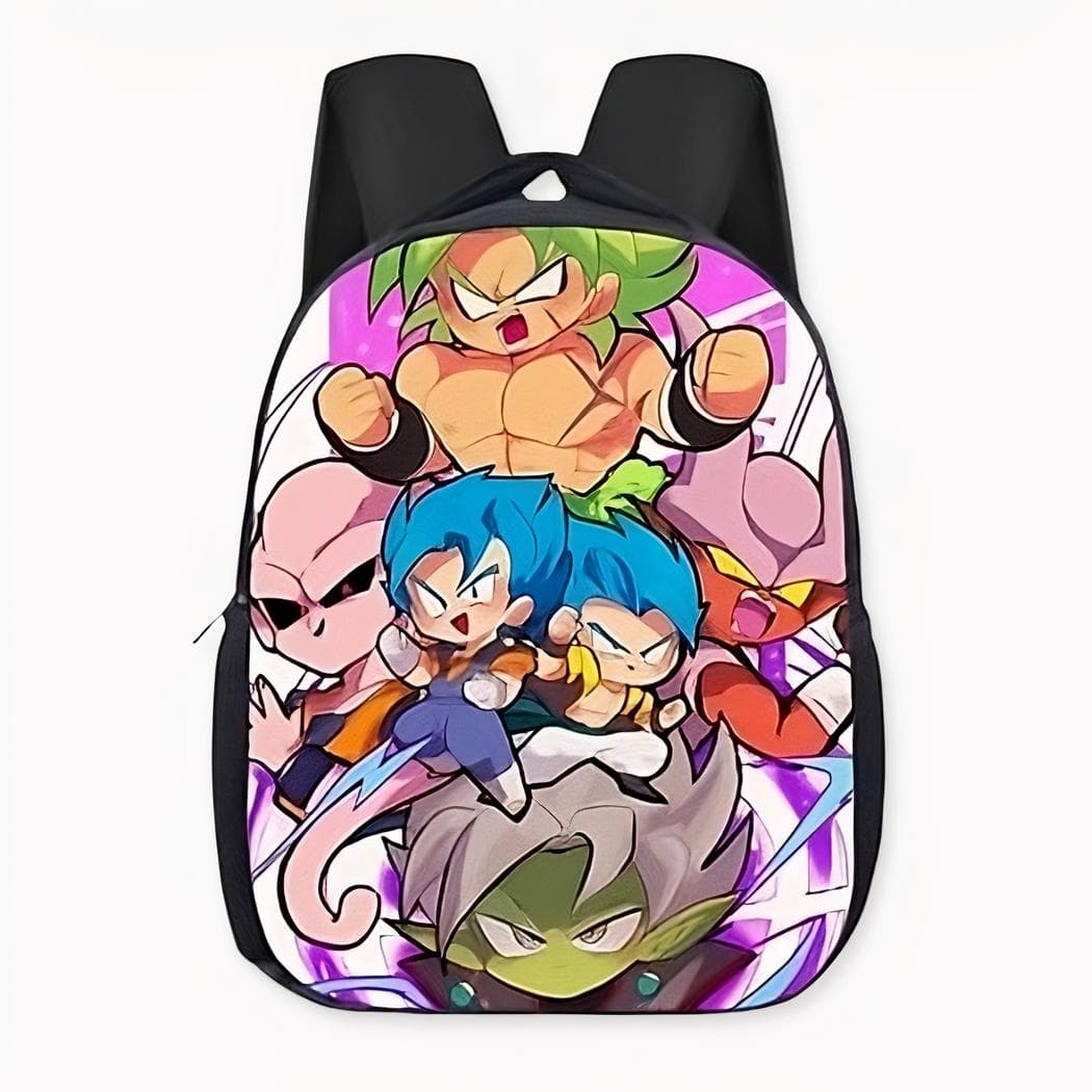 Sac à dos Dragon Ball avec plusieurs personnages