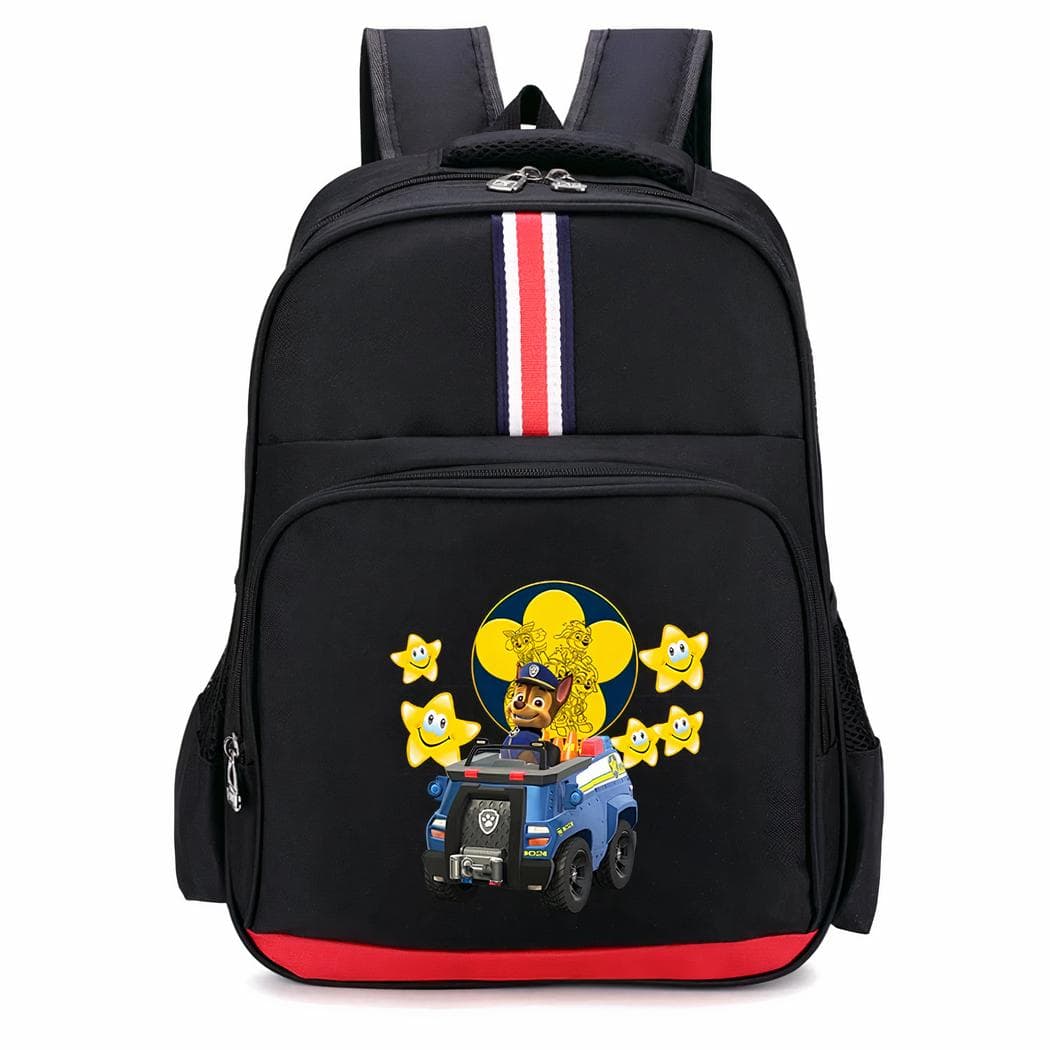 Sac à dos avec un motif de Chase de la Pat'Patrouille - noir,s