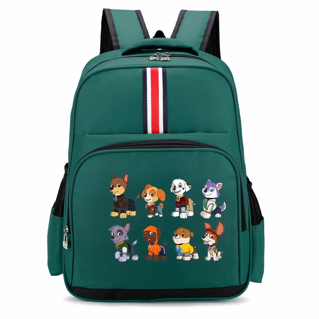 Sac à dos de l'équipe Pat'Patrouille - vert,m