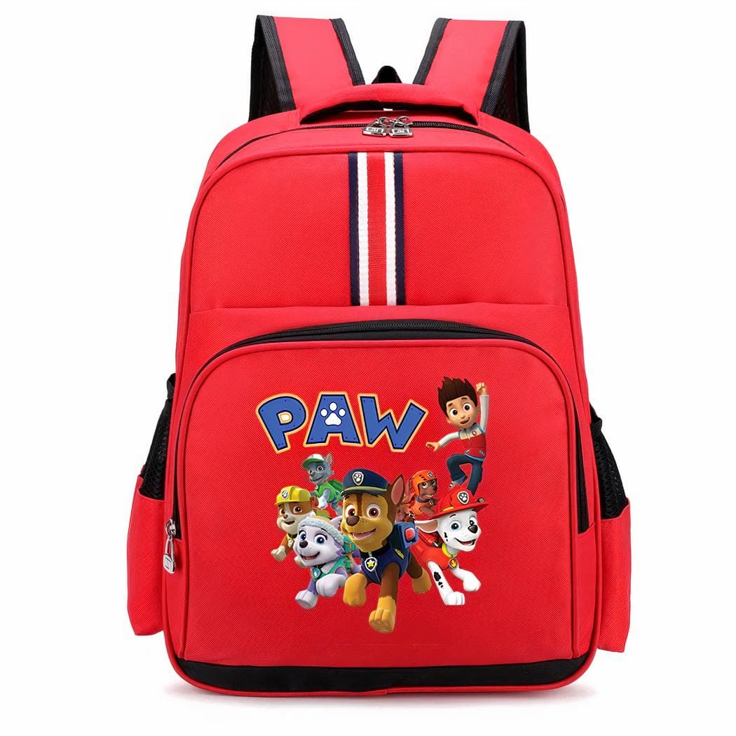 Sac à dos Ryder et son équipe Pat'Patrouille - rouge,m