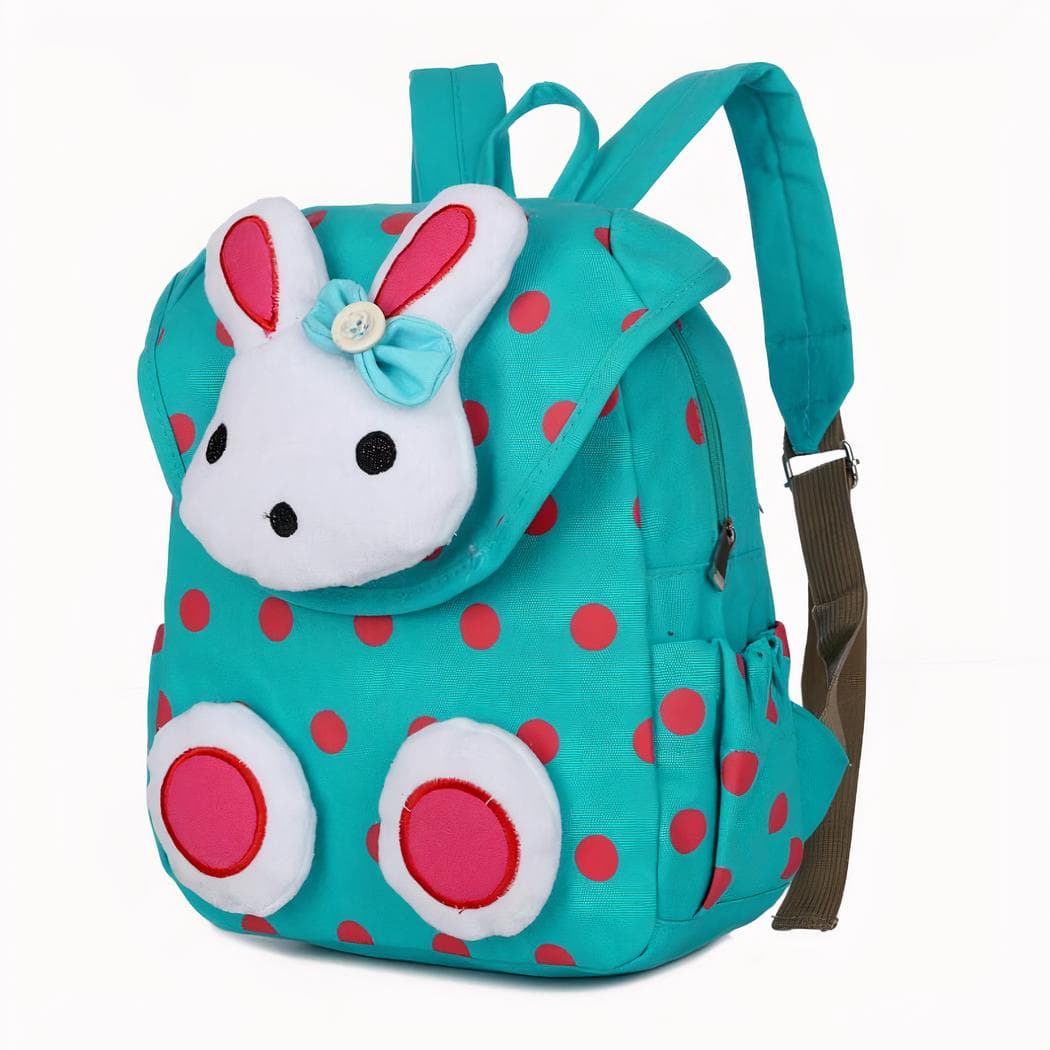 Sac à dos lapin pour petite fille - vert