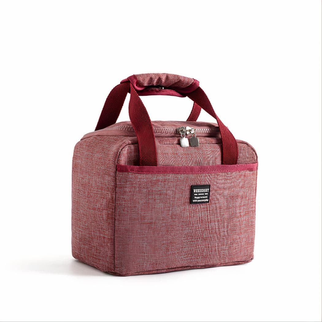 Sac isotherme et compact - rouge
