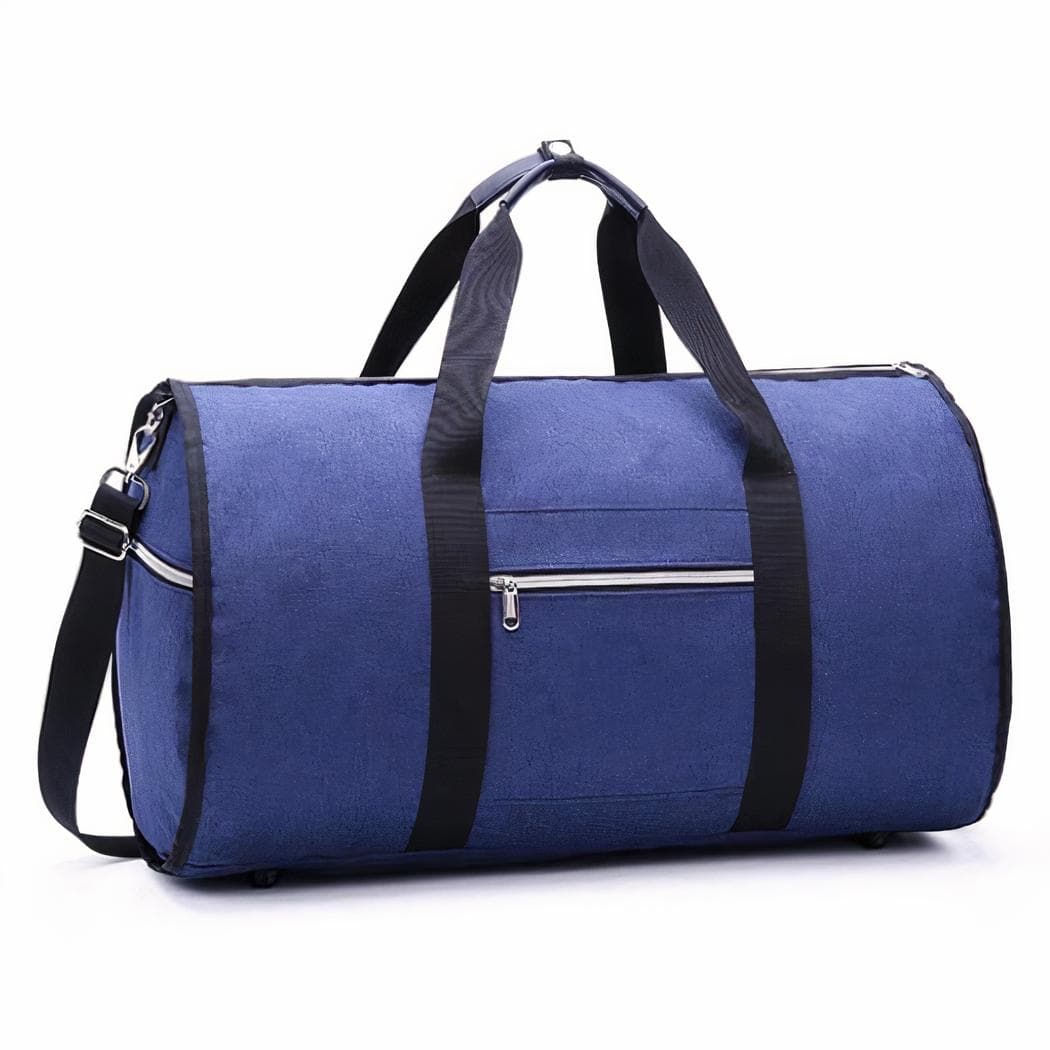 Sac de voyage polochon 2 en 1 - bleu