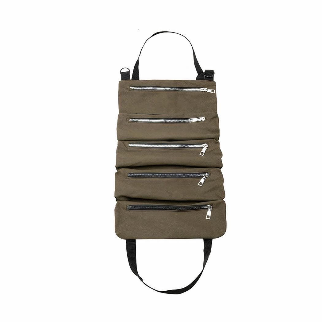 Sac à outils polyvalent en rouleau - marron