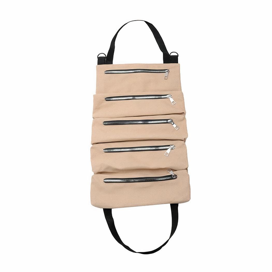 Sac à outils polyvalent en rouleau - beige