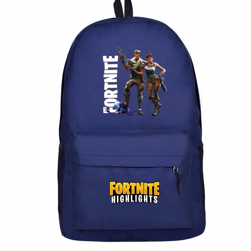 Sac à dos Fortnite Highlights - bleu-fonce