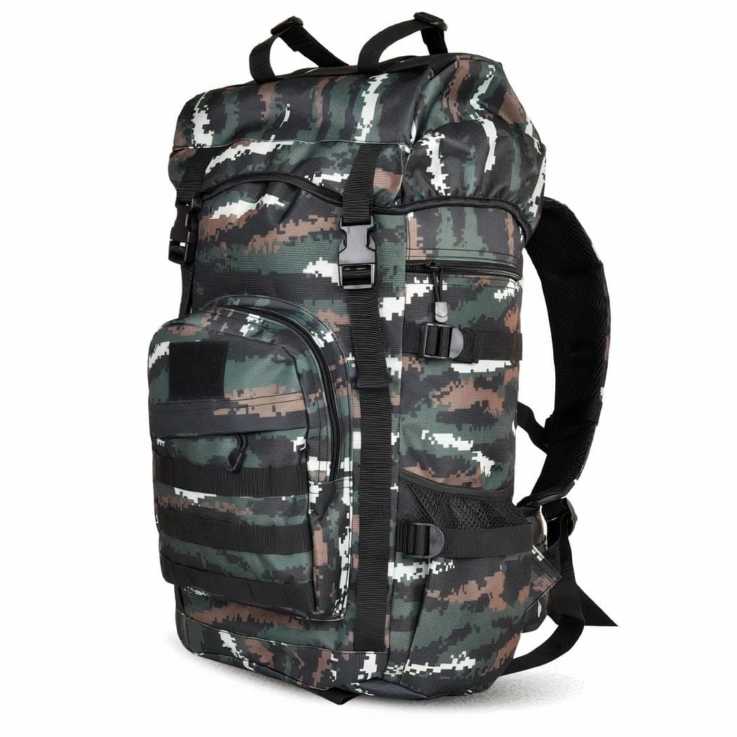 Sac à dos militaire de grande capacité de 50l - noir