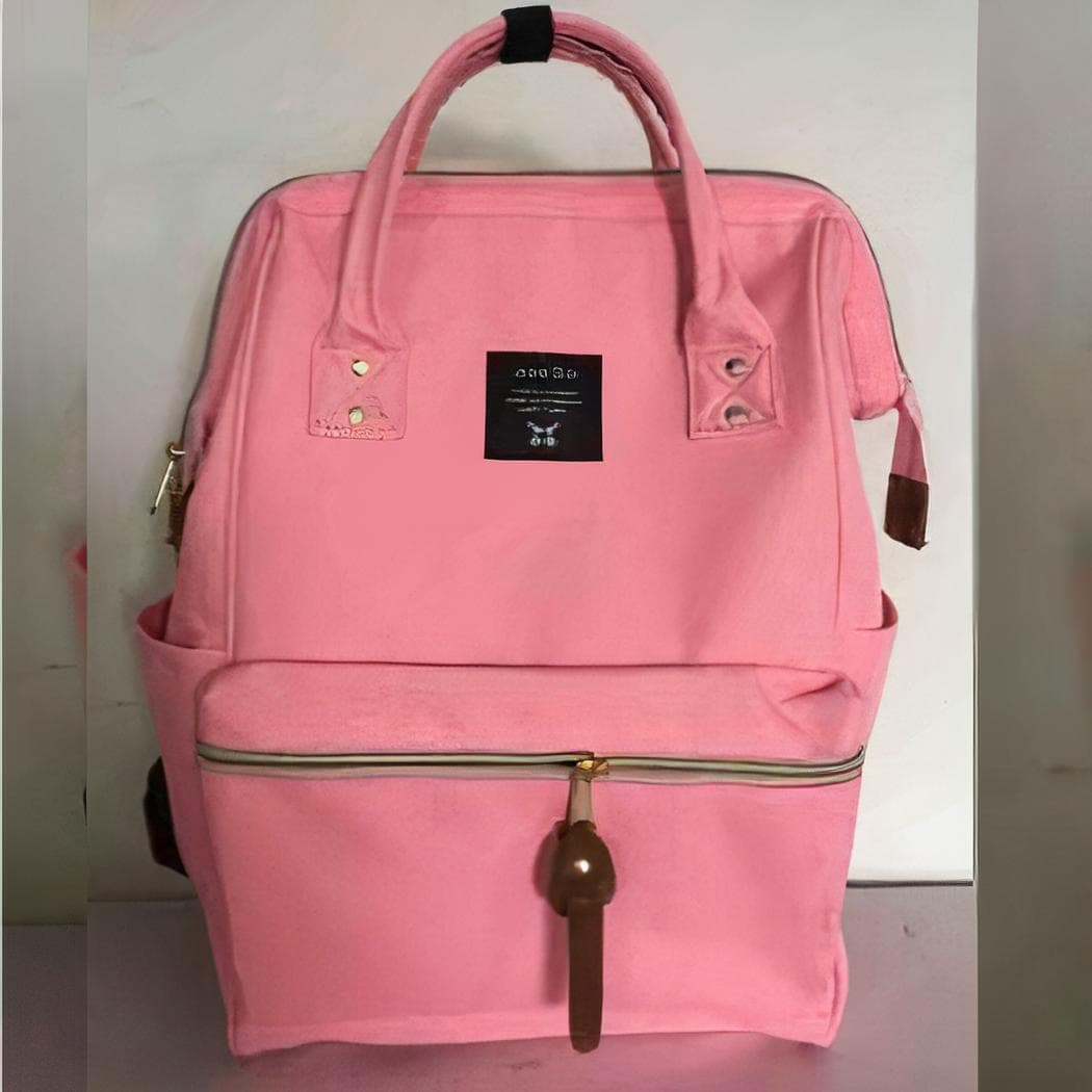 Sac à dos d'école spacieux pour femme - rose,m