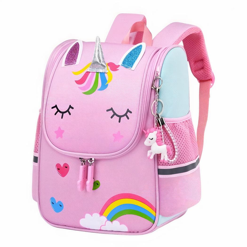 Sac à dos licorne rose pour fille - m