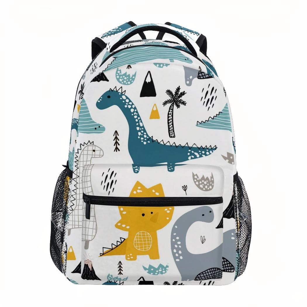 Sac à dos ergonomique avec design de dinosaures pour enfants - 1