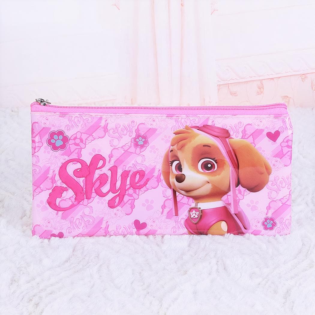 Trousse scolaire Pat'Patrouille - rose