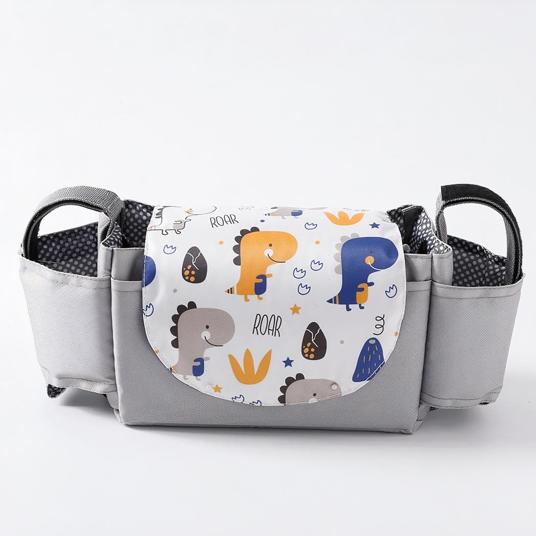 Sac à langer de poussette motifs tendance pour bébé - jaune