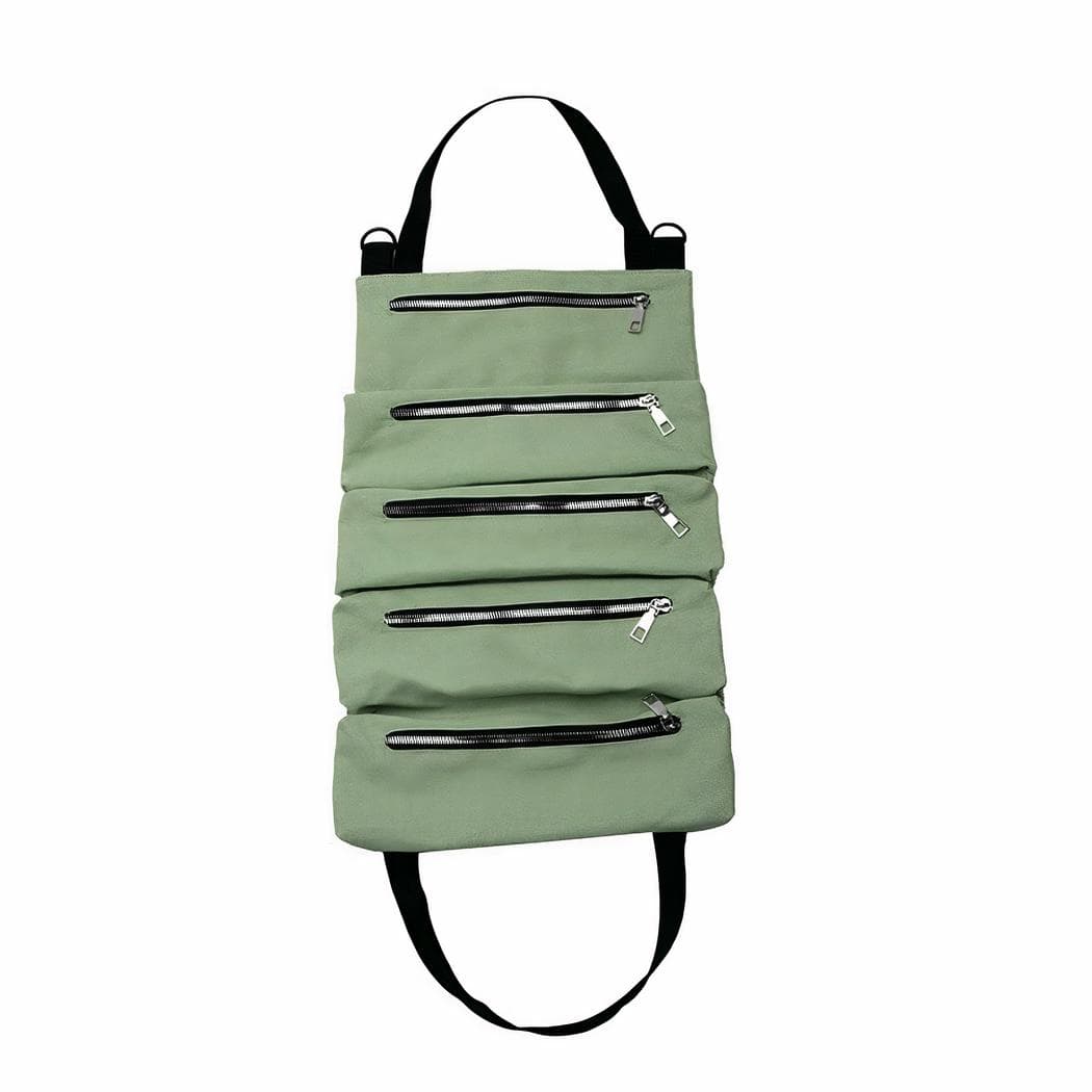 Sac à outils polyvalent en rouleau - vert