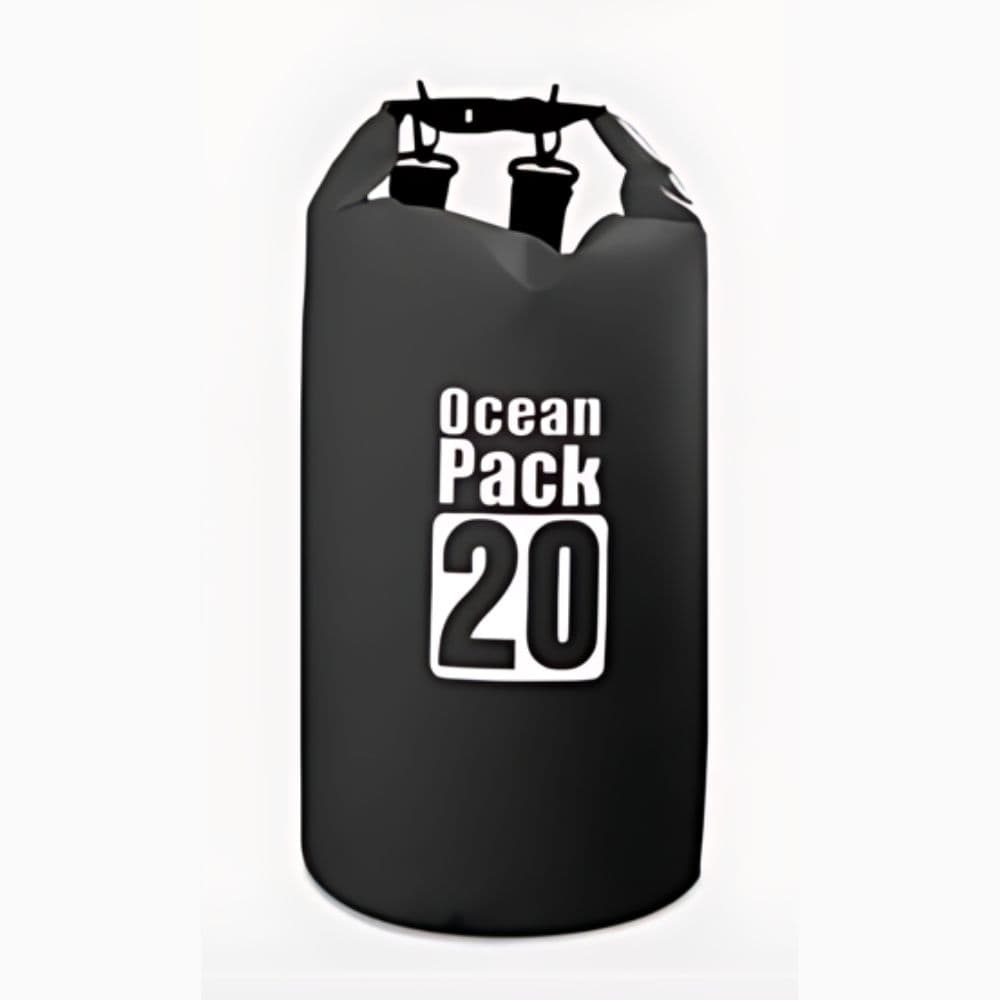 Sac à dos de plage pliable - noir,20l