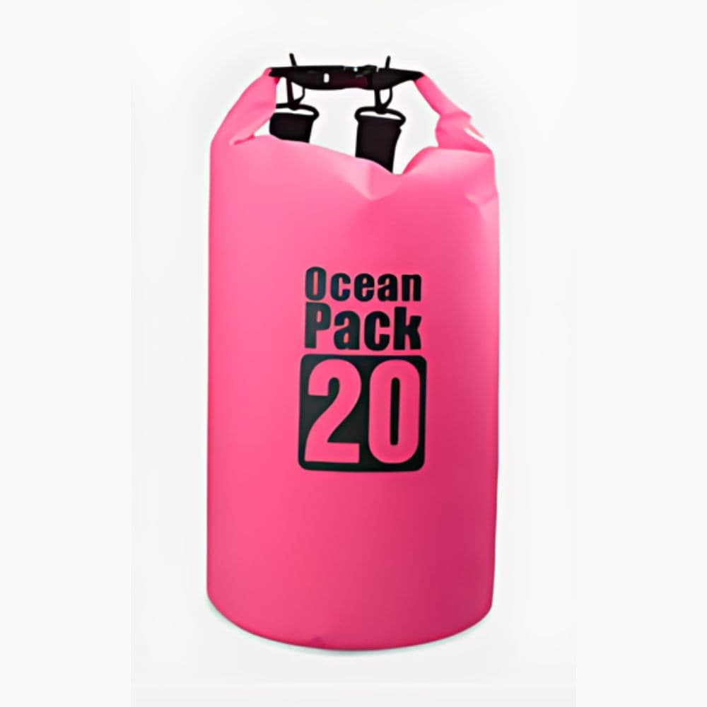 Sac à dos de plage pliable - rose,20l