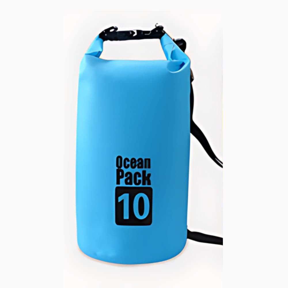 Sac à dos de plage pliable - bleu,10l