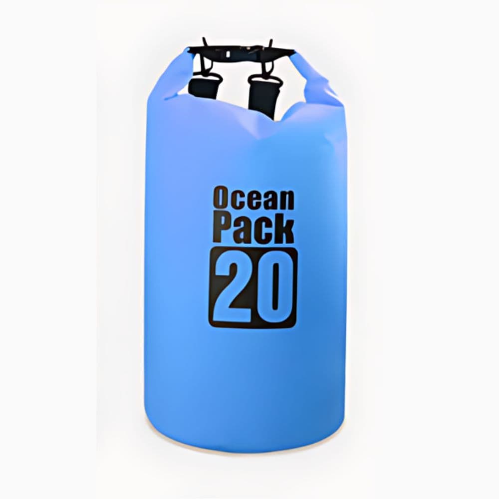 Sac à dos de plage pliable - bleu,20l