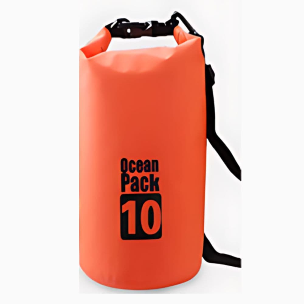 Sac à dos de plage pliable - orange,10l