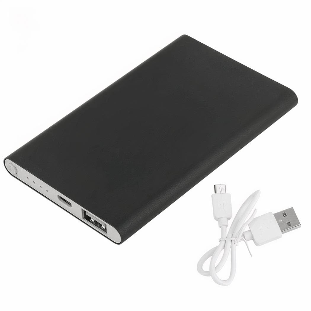 Batterie externe USB 10000mah - noir
