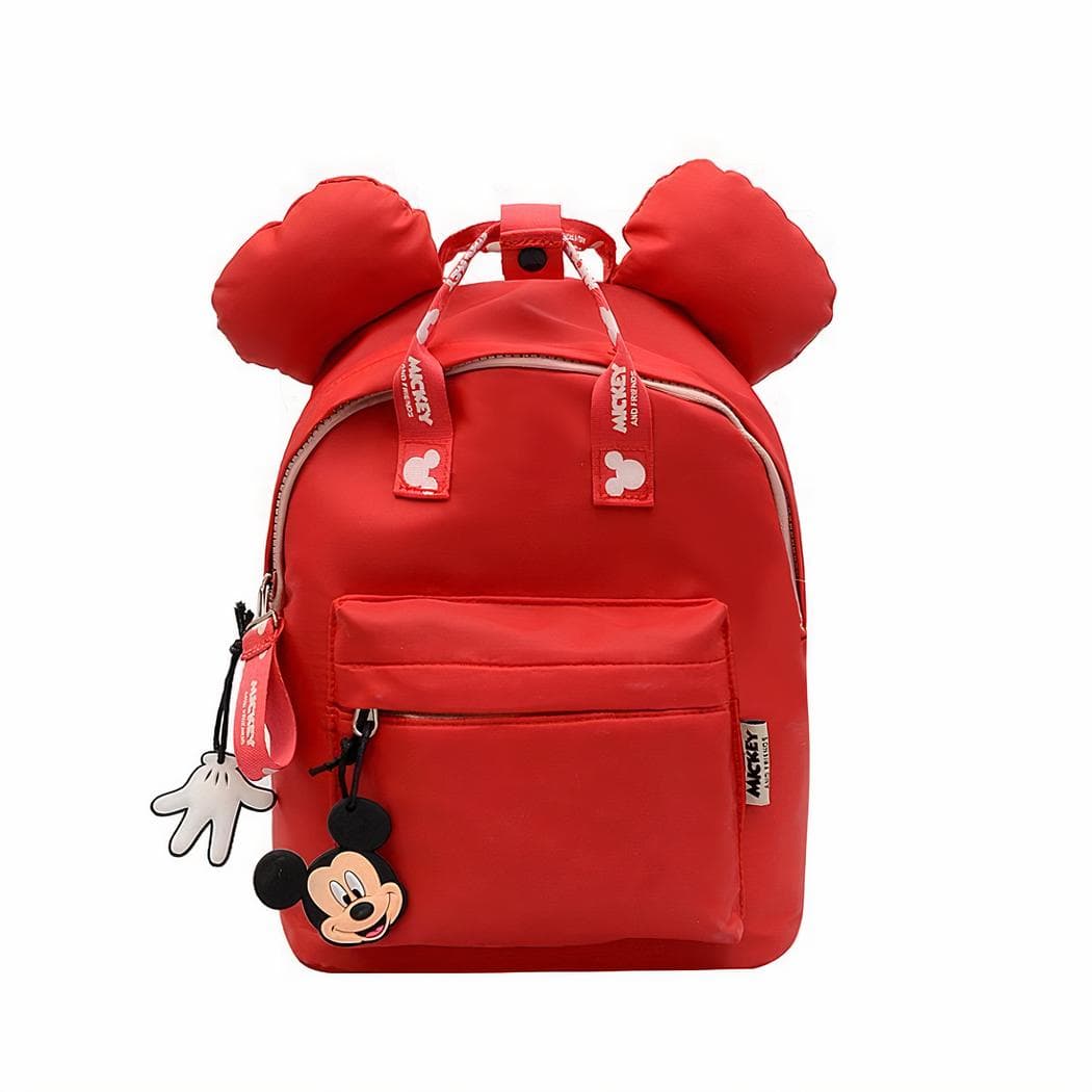 Sac à dos coloré Mickey pour enfant - rouge