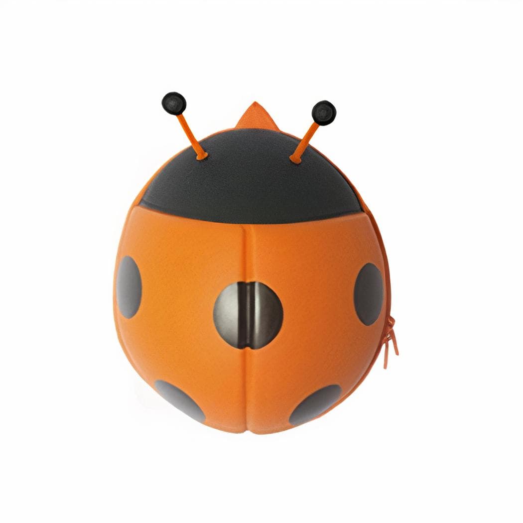 Sac à dos coccinelle colorée pour enfant - orange