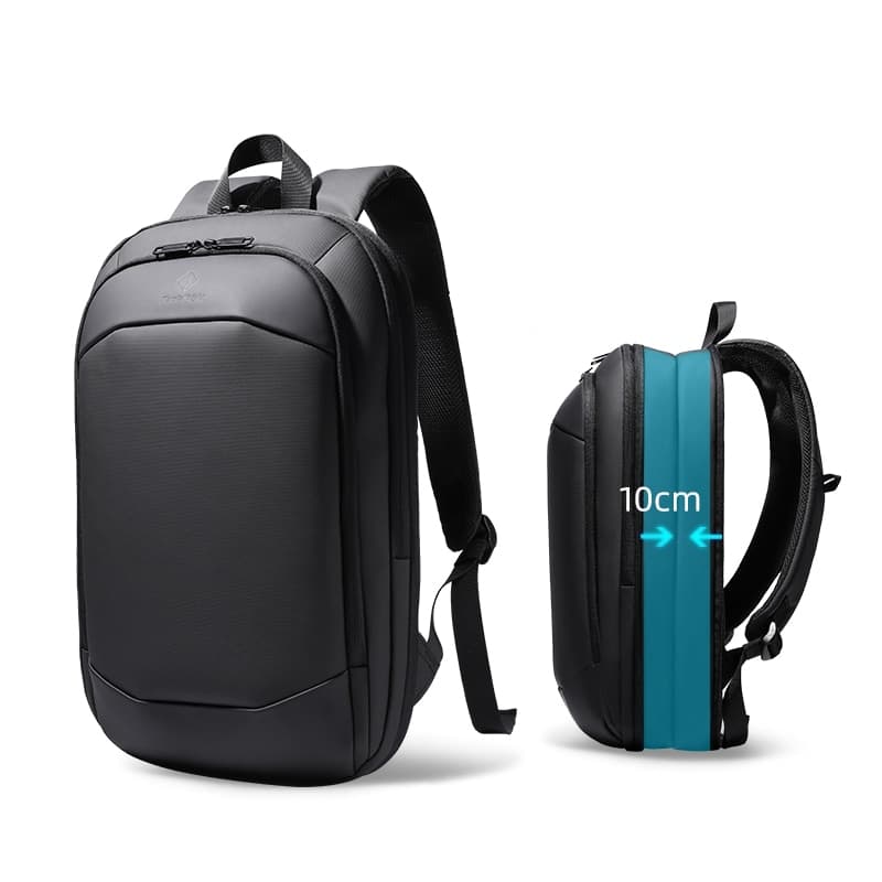 Sac à dos moderne multifonctionnel pour ordinateur portable - noir
