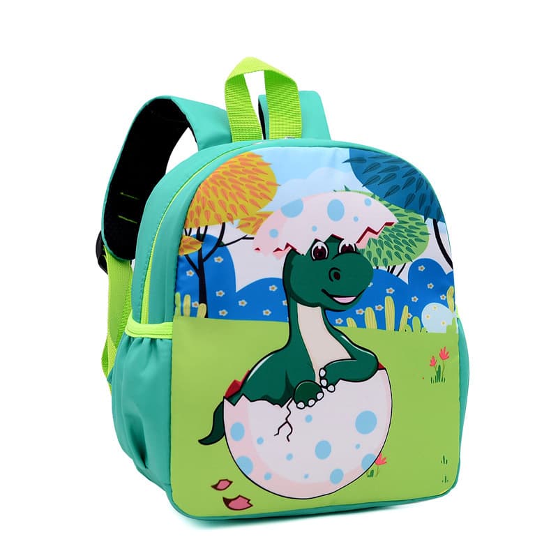 Sac à dos imperméable pour bébé avec design d'animaux - vert