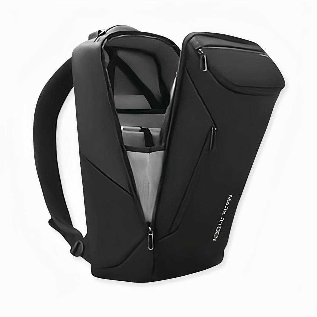 Sac à dos multifonction hydrofuge 2 poches pour ordinateur portable
