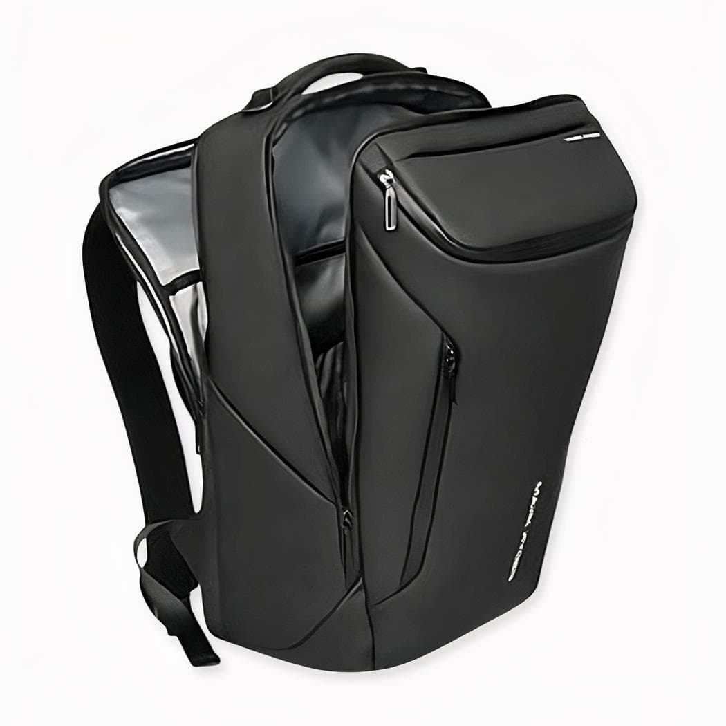 Sac à dos multifonction hydrofuge trois poches pour ordinateur portable