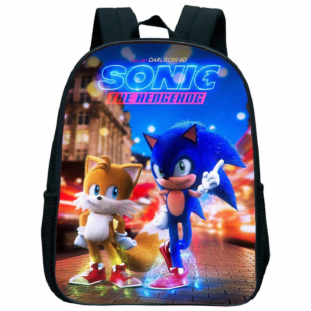 Sac à dos d'école Sonic pour enfant - 2