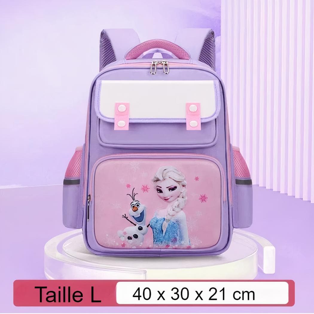 Sac à dos Reine des Neiges réfléchissant pour enfant - l,violet