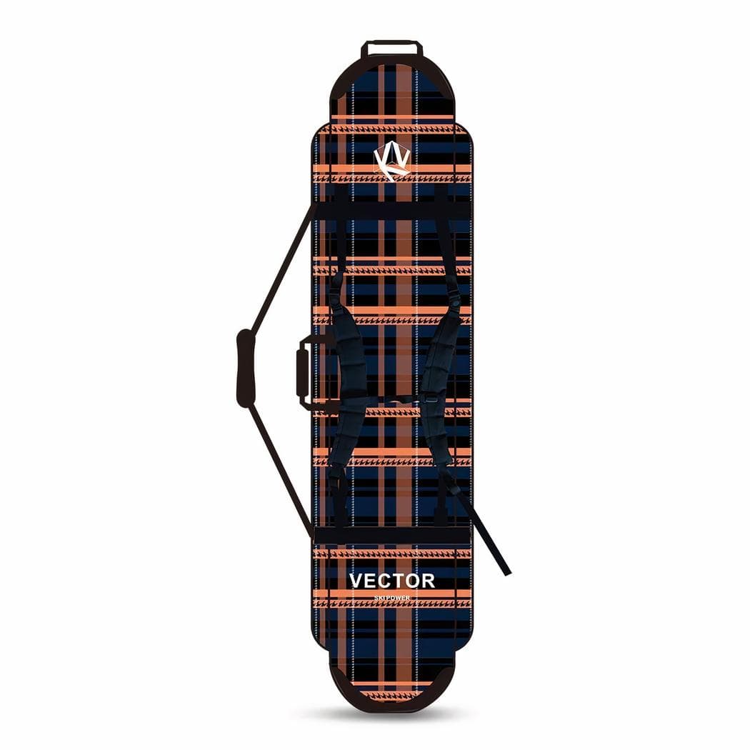 Sac à dos de snowboard housse de protection - orange,xl