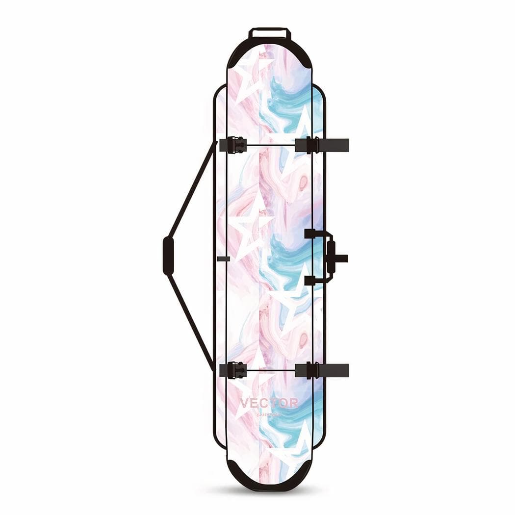 Sac à dos de snowboard housse de protection - rose,l